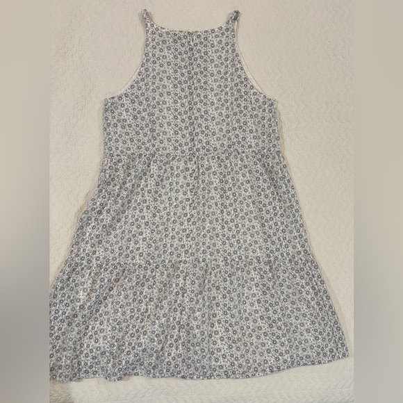 LOFT Women’s Dress in Blue and White Floral - Picture 2 of 7